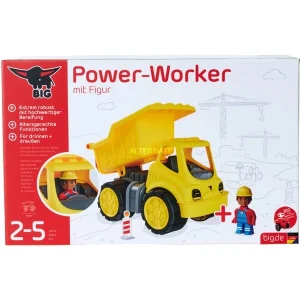 BIG Power-Worker Kipper + Figur, Jeu Véhicule 12