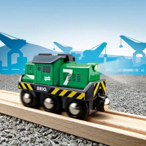 BRIO Locomotive De Fret à Pile, Jeu Véhicule 12