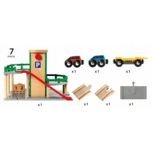 BRIO – Garage Rail / Route, Jeu De Construction 10