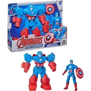 Hasbro Avengers Mech Strike Captain America, Figurine 12