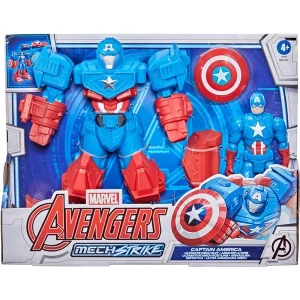 Hasbro Avengers Mech Strike Captain America, Figurine 14