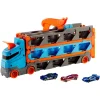 Hot Wheels City Super Transporteur Extensible, Jeu Véhicule 20