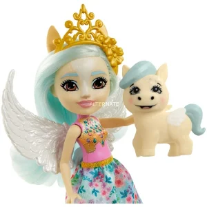 Mattel Enchantimals Paolina Pégase Et Wingley, Poupée 12