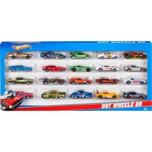 Mattel Hw Coffret De 20 Vehicules, Jeu Véhicule 18