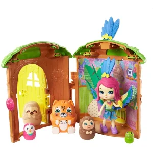 Mattel Maison Perroquet & Animaux Surprises, Poupée 10