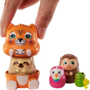 Mattel Maison Perroquet & Animaux Surprises, Poupée 18