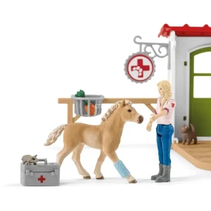 Schleich Cabinet Vétérinaire Avec Animaux, Figurine 12