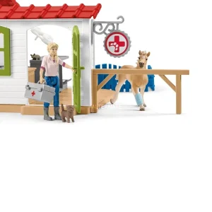 Schleich Cabinet Vétérinaire Avec Animaux, Figurine 14