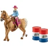 Schleich Farm World Barrel Racing Avec Une Cowgirl, Figurine 20