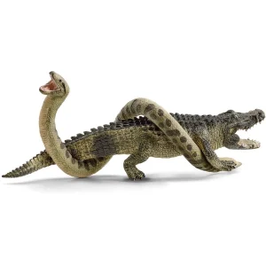 Schleich WILD LIFE Duel Aligator/Anaconda, Figurine 12