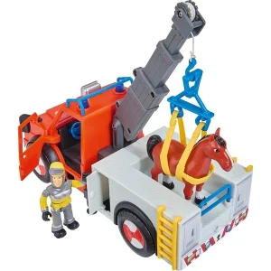 Simba Pompier Sam – Camion-grue Phoenix, Jeu Véhicule 18