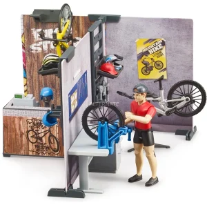 Bruder Magasin De Vélos Bworld, Figurine 16