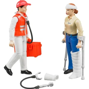 Bruder Set Ambulance Avec Figurines Et Accessoires 10